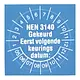 Nieaf-Smitt NEN 3140 STICKERS stickers nen 3140 1=10vel