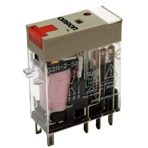 Omron G2R2SNI24ACSNEW relais 2wiss 24vac 5a led