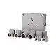 Power 2080 160 Doos opb. 100x100x40mm Grijs