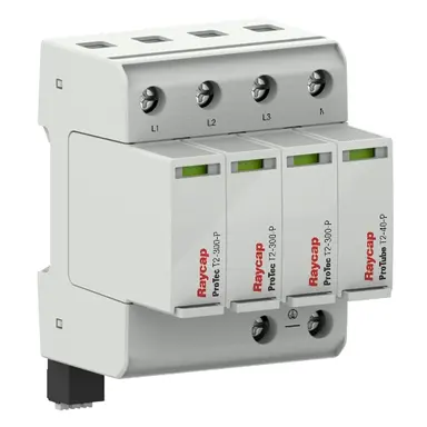 Raycap PROTEC T2-300-3+1-R oversp bev 300v 50ka din