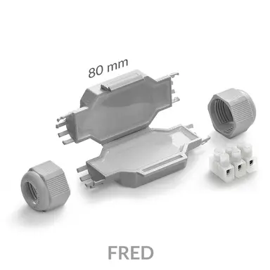 Raytech FRED kabelmof gel recht 3x2.5 ip68