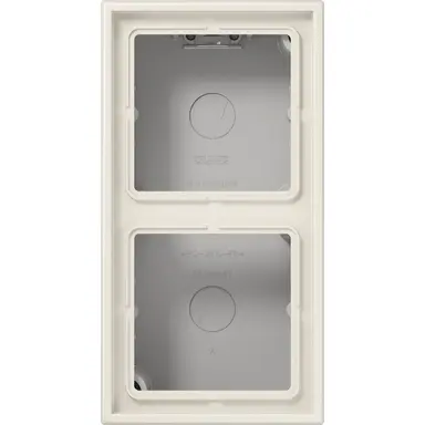 JUNG LS 582 A W opbouwbak 2-voudig LS990 creme