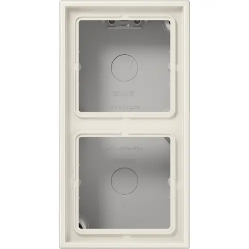 JUNG LS 582 A W opbouwbak 2-voudig LS990 creme