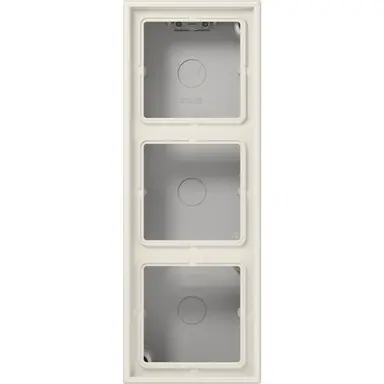 JUNG LS 583 A W opbouwbak 3-voudig LS990 creme
