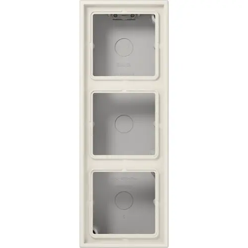 JUNG LS 583 A W opbouwbak 3-voudig LS990 creme