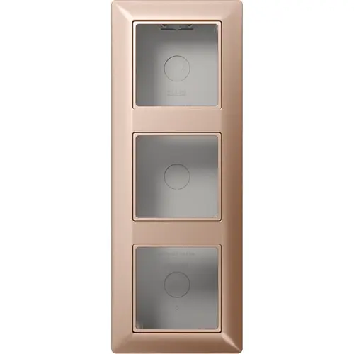 JUNG AS 583 A CH opbouwbak 3-voudig A-range champagne