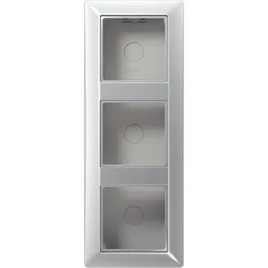 JUNG AS 583 A AL opbouwbak 3-voudig A-range aluminium
