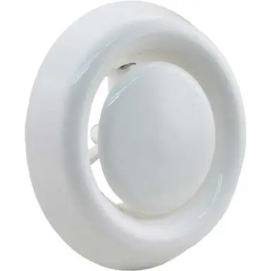 Starx 45.707.24 afzuigventiel instelbaar 100-125mm kunststof wit OP=OP