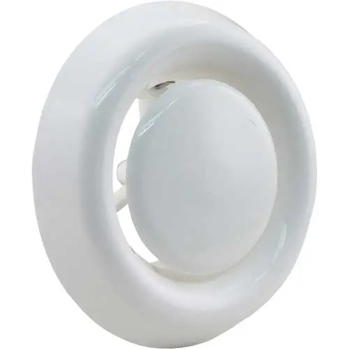 Starx 45.707.24 afzuigventiel instelbaar 100-125mm kunststof wit OP=OP