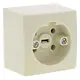 Q-Link 01.372.20 Perilex wandcontactdoos opbouw 16A creme OP=OP