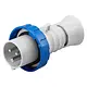 Gewiss GW60026H CEE-contactstop 2-polig + aarde 16a ip67