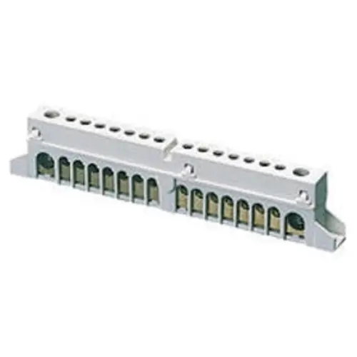 Gewiss GW40401 schroefklemmenblok voor 68 Q-din serie verdeelkast 1x35 + 7x10