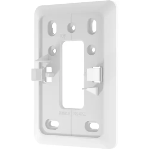 JUNG 329-622WW montageplaat 2-voudig AP600 alpine wit