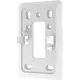 JUNG 329-622WW montageplaat 2-voudig AP600 alpine wit