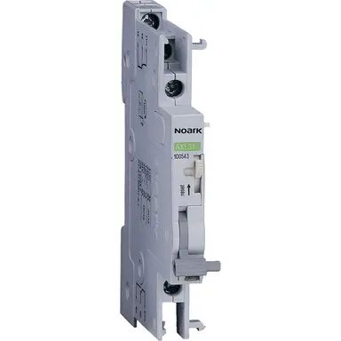 Noark AX3111 hulpcontact voor modulaire schakelapparatuur 1x wisselcontact