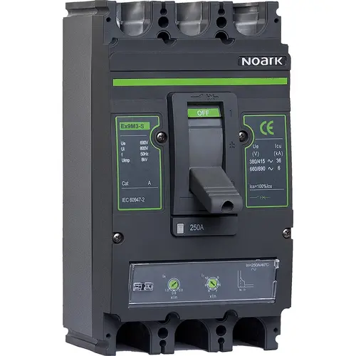 Noark EX9M3SD DC400 3P lastscheider modulair 3-polig 400A