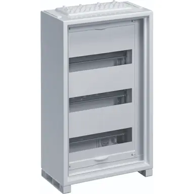 Hager FWB31T1S opbouwverdeler leeg 36-modulen 300x500mm 3 rijen van 12 modulen wit