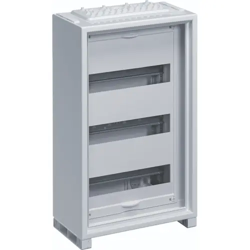 Hager FWB31T1S opbouwverdeler leeg 36-modulen 300x500mm 3 rijen van 12 modulen wit