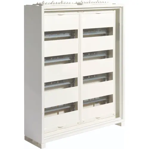 Hager FWB42T1S opbouwverdeler leeg 96-modulen 650x550mm 4 rijen van 24 modulen wit