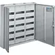 Hager FWB53P opbouwverdeler leeg 180-modulen 800x800mm 5 rijen van 36 modulen wit