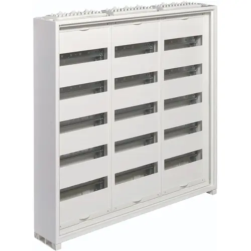 Hager FWB53T1S opbouwverdeler leeg 180-modulen 800x800mm 5 rijen van 36 modulen wit