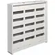 Hager FWB53T1S opbouwverdeler leeg 180-modulen 800x800mm 5 rijen van 36 modulen wit