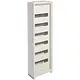 Hager FWB61T1S opbouwverdeler leeg 72-modulen 950x300mm 6 rijen van 12 modulen wit
