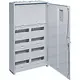 Hager FWB62N opbouwverdeler leeg 96-modulen 950x550x165mm 6 rijen van 24 modulen wit