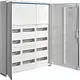 Hager FWB63N opbouwverdeler leeg 216-modulen 800x950mm 6 rijen van 36 modulen wit