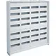 Hager FWB74T1S opbouwverdeler leeg 336-modulen 1100x1050mm 7 rijen van 48 modulen wit