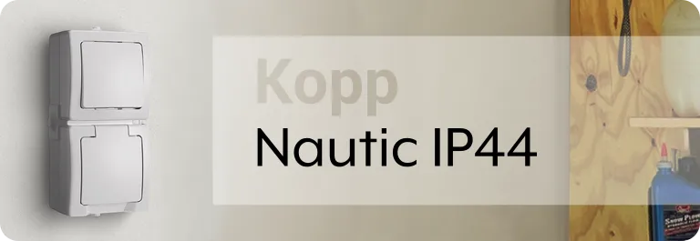 Kopp Nautic IP44 spatwaterdicht opbouw schakelmateriaal