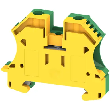 Hager KR160PE rijgklem aarde 1,5-16mm² schroef DIN groen geel