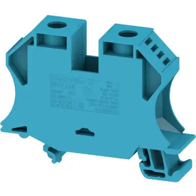 Hager KR350N rijgklem nul 2,5-35mm² schroef DIN 125A blauw