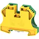Hager KR350PE rijgklem aarde 2,5-35mm² schroef DIN groen geel