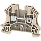 Hager KR040L rijgklem fase 4mm² schroef DIN 32A beige