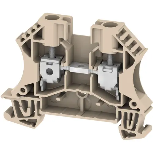 Hager KR060L rijgklem fase 0,5-10mm² schroef DIN 41A beige
