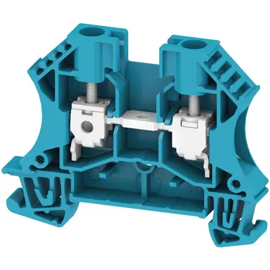 Hager KR060N rijgklem nul 0,5-10mm² schroef DIN 41A blauw