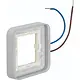 Hager Berker WNA698 W1 verlicht afdekraam 1-voudig blauw 12-24V