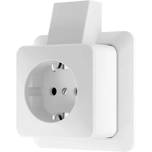 JUNG 620 A SM WW opbouw wandcontactdoos 16A randaarde met montageplaat en kabelinvoer AP600 alpine wit