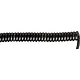 Jobarco 0205631 spiraalsnoer 3 x 1,5mm² rustlengte 50cm werklengte 200cm