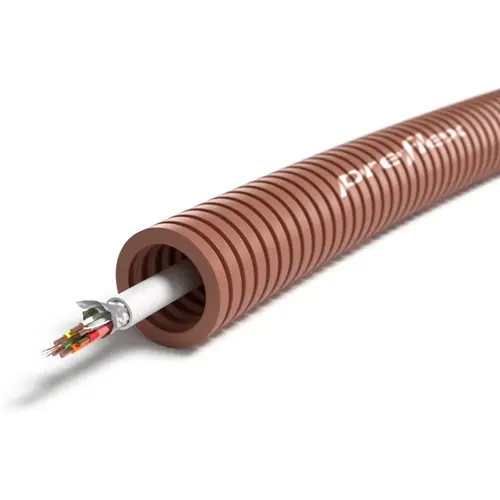 Preflex 1234000494 flexibele buis 16mm voorbedraad 6x0.22mm² signaalkabel rol 100 meter