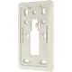 JUNG 329-676 2-voudige montageplaat voor combinatie schakelaar/wandcontactdoos AP600 creme