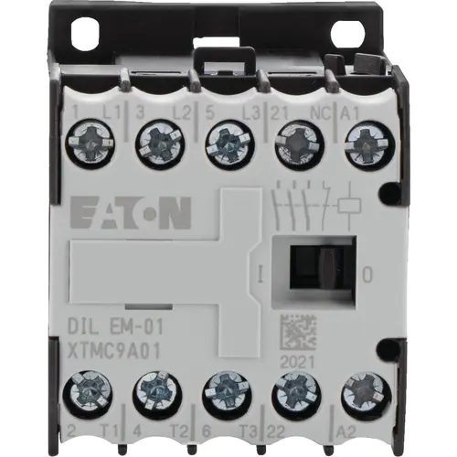 Eaton DILEM-01(400V50HZ,440V60HZ) magneetschakelaar 4kW 22A 400VAC 3x maak- 1x verbreekcontact