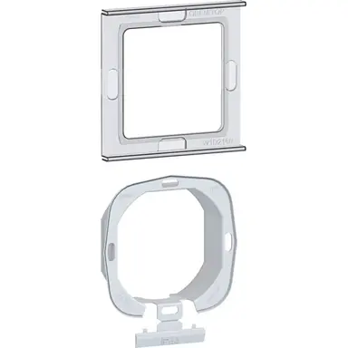 Hager Berker WAA1101 transparante afdichtingsset voor wandcontactdozen/centraaldelen serie A1/A8/C1/C8