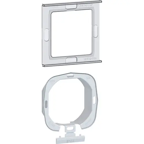 Hager Berker WAA1101 transparante afdichtingsset voor wandcontactdozen/centraaldelen serie A1/A8/C1/C8