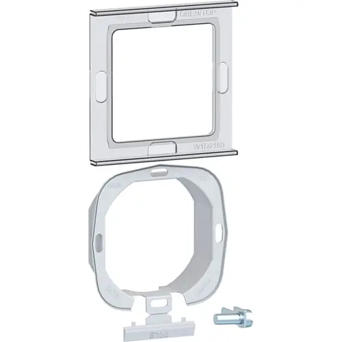 Hager Berker WAA1103 transparante afdichtingsset voor sleutelschakelaar/impulsdrukker serie A1/A8/C1/C8