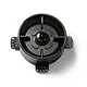 VentWorks 8720892717528 NoShow 2.0 instucbaar ventilatieventiel 125 mm zwart