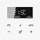 JUNG BT CD 1791 WW HOME bedieningselement met display voor kamerthermostaat CD500 alpine wit