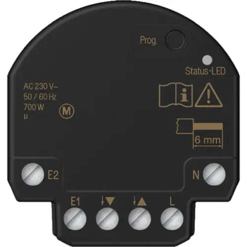 JUNG BT J1 B2 U HOME jaloezieactor 1-voudig mini met 2 binaire ingangen