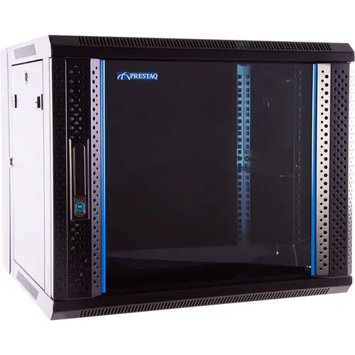 Grayle 12.2206002 6U Wandkast Prestaq D450xB600 rook-glazen deur